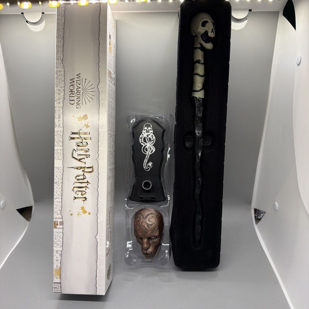 Noble Collection Harry Potter Mystery Wands TRIWIZARD/DEATH EATERS/PATRONUS
